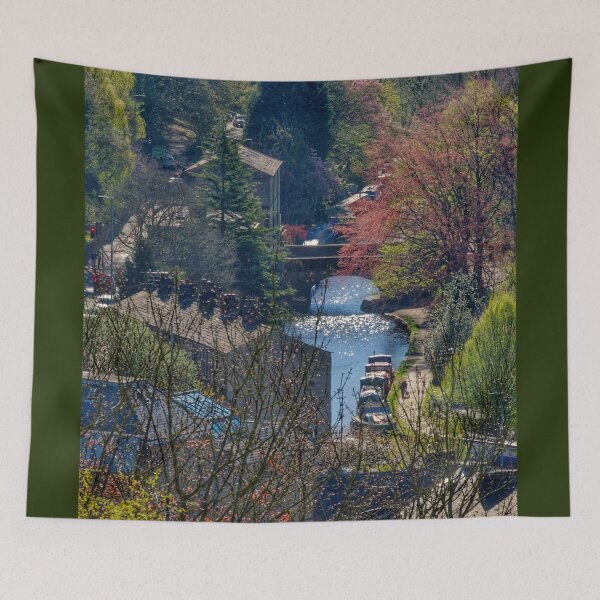 Item preview, Rochdale Canal Hebden Bridge designed and sold by Alisonchambers2.