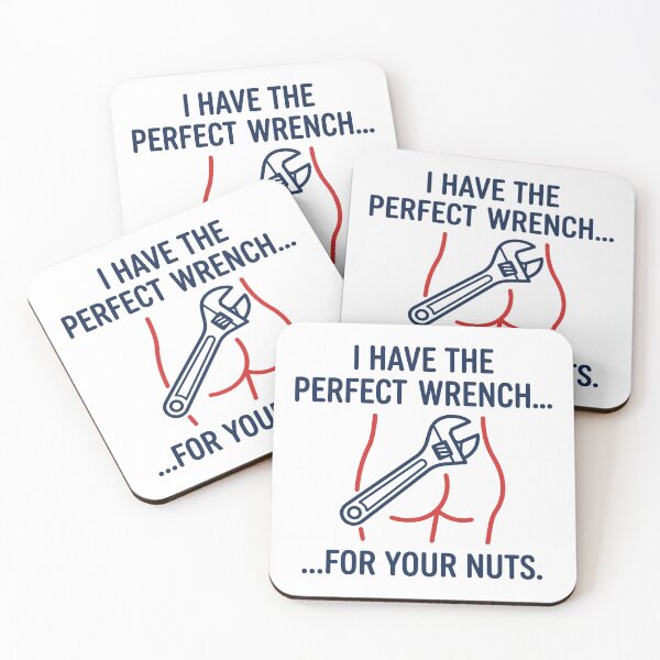 Item preview, Perfect Wrench For Your Nuts designed and sold by Amir Faysal.