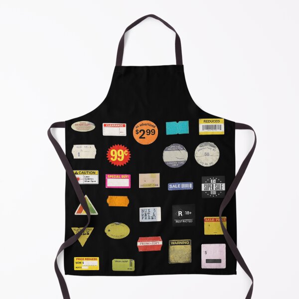 Item preview, Vintage 27 Price Label Sticker Sheet Retro Store Tags Sale Pack designed and sold by SeriouslyArtistical.