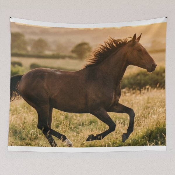 Item preview, Horse galloping in a meadow designed and sold by Malisa345.