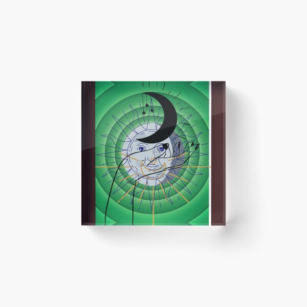 Item preview, MYSTIC CRESCENT MOON designed and sold by Ethanabban.