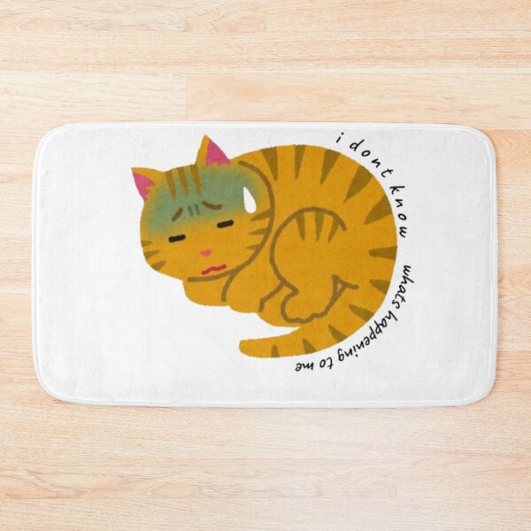 Item preview, Sick Cat Funny Illustration | I Don’t Know What’s Happening Meme | Gift for Cat Lovers designed and sold by SOLIORA  ATELIER.
