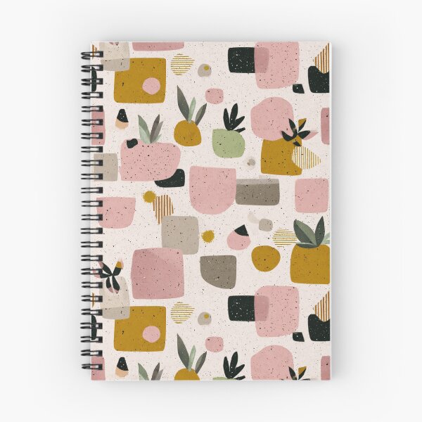 Item preview, Botanical Plants Organic Shapes Terrazzo Style Seamless Pattern designed and sold by Itaya Art.