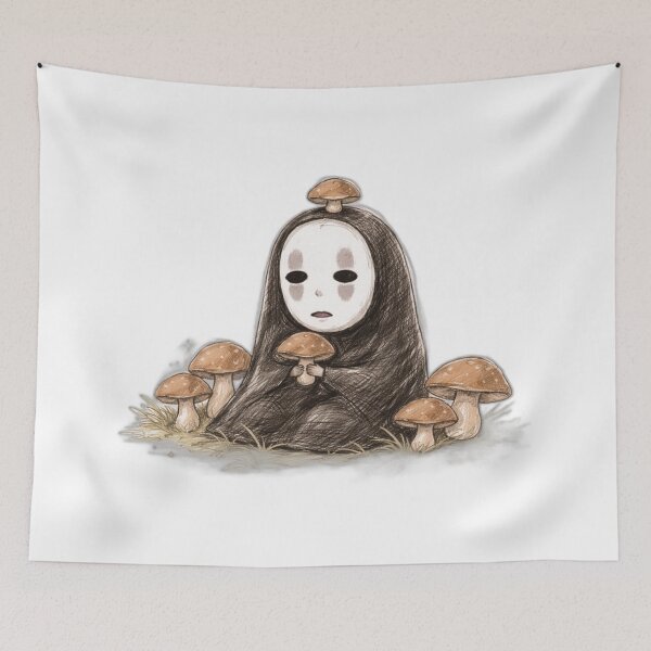 Item preview, NO FACE BROWN MUSHROOM FOREST AESTHETIC designed and sold by LIS AND MELIVERSO.