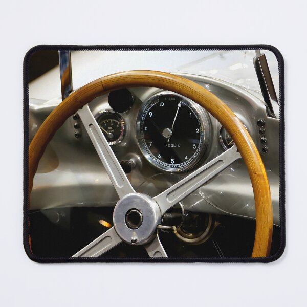 Item preview, 1954 Mercedes-Benz W196 R Silberpfeil Dashboard - Vintage Formula 1 Streamliner Racing Interior designed and sold by Peter Kraaibeek | Generative Designs and Car Art.