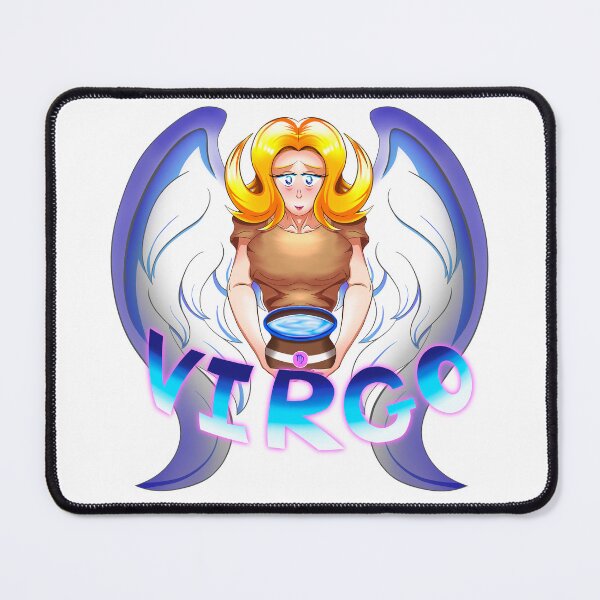 Item preview, Virgo Astrology Anime Angel Girl designed and sold by TacticArtsSt0re.