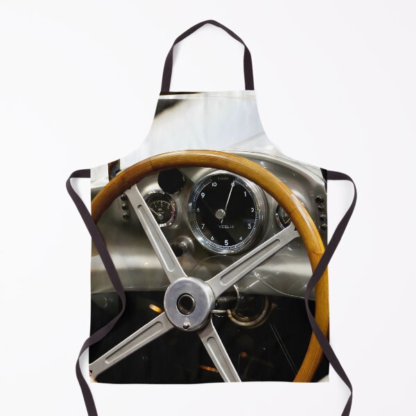 Item preview, 1954 Mercedes-Benz W196 R Silberpfeil Dashboard - Vintage Formula 1 Streamliner Racing Interior designed and sold by Peter Kraaibeek | Generative Designs and Car Art.