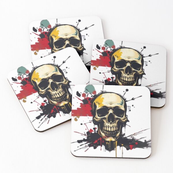 Artikelvorschau, Skull Splash entworfen und verkauft von KAVRAO.