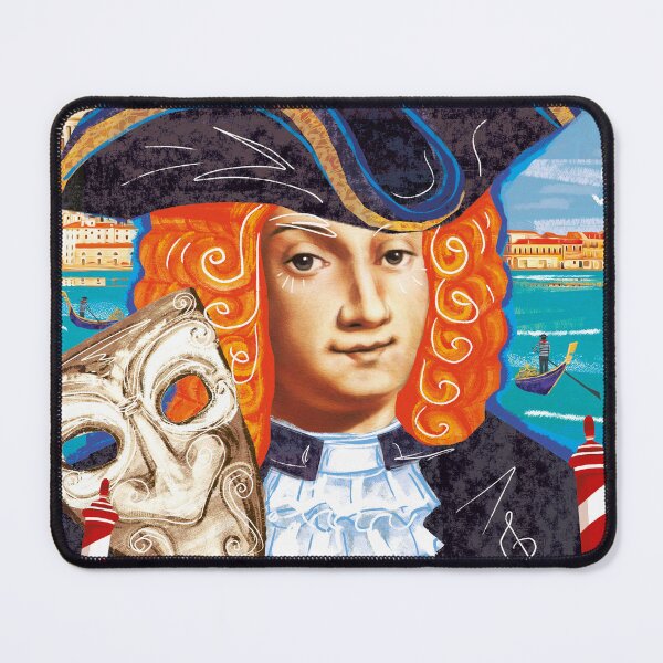 Item preview, Antonio Vivaldi Portrait Art Print, Classical Music Composer designed and sold by Bearlala.