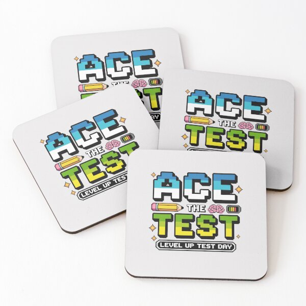 Item preview,  Ace The Test Pixel Gamer Style Level Up Test Day Motivation designed and sold by ZACK ART.