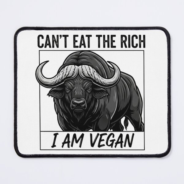 Item preview, Can't Eat The Rich I Am Vegan designed and sold by shellle in the ocean.