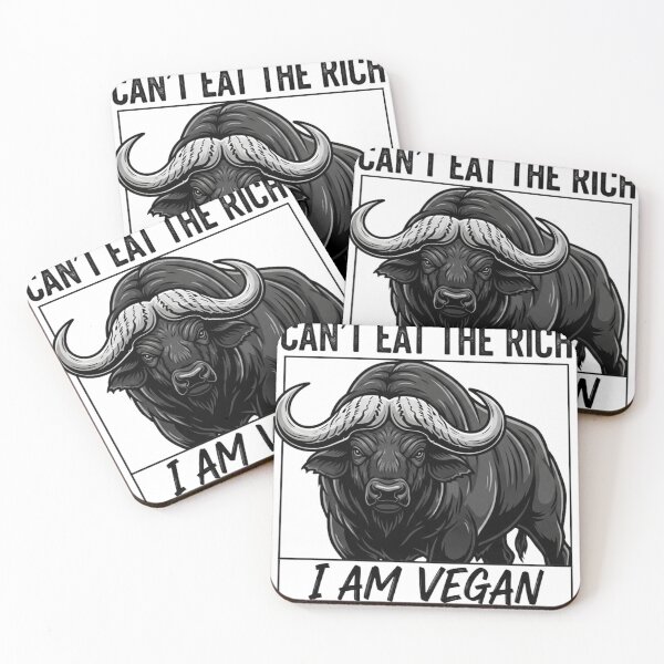 Item preview, Can't Eat The Rich I Am Vegan designed and sold by shellle in the ocean.