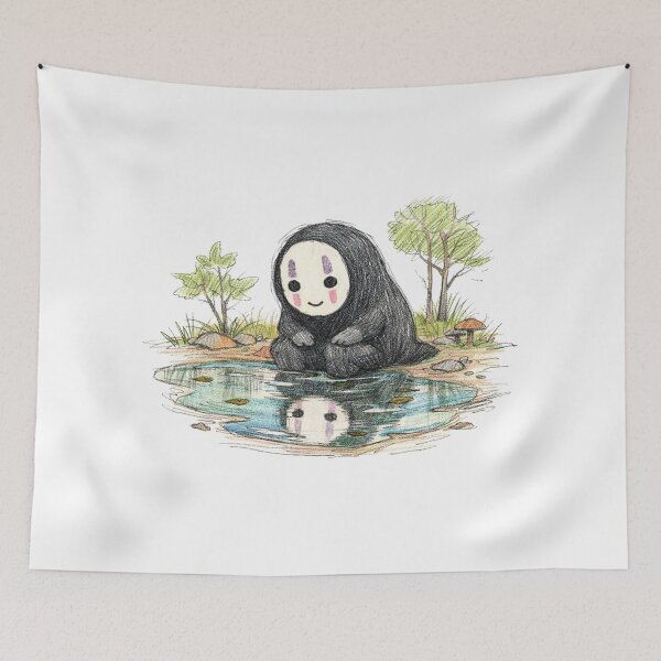 Item preview, NO FACE FOREST PUDDLE AESTHETIC designed and sold by LIS AND MELIVERSO.