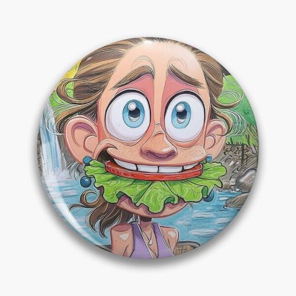 Item preview, Salad Lady designed and sold by Claire Caricatures.