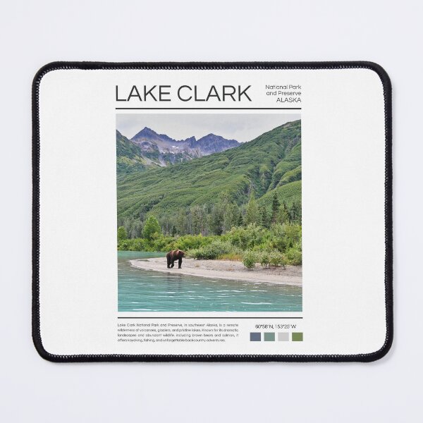 Item preview, Lake Clark National Park and Preserve - Alaska  designed and sold by StudioRedKoala.