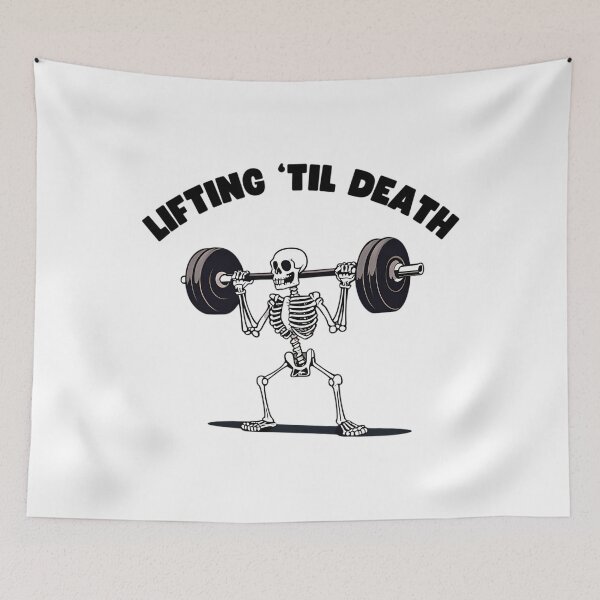Item preview, Lifting Until Death designed and sold by FlankinMew.