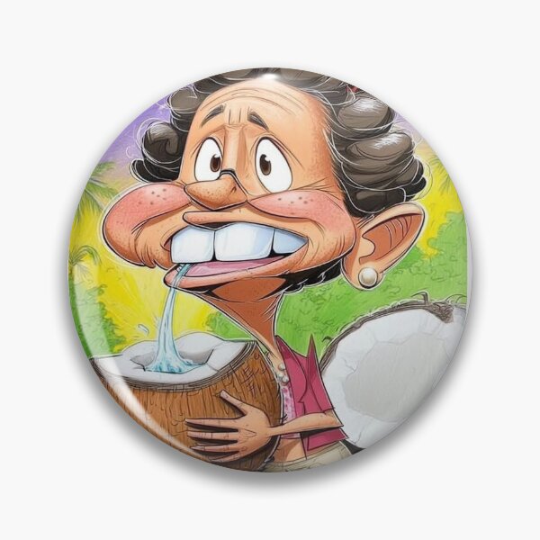 Item preview, Coconut Granny designed and sold by Claire Caricatures.