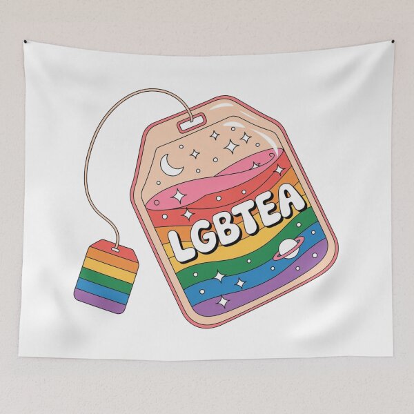 Item preview, LGBTea Funny Teabag Pride Pun Design designed and sold by NatArtSA.