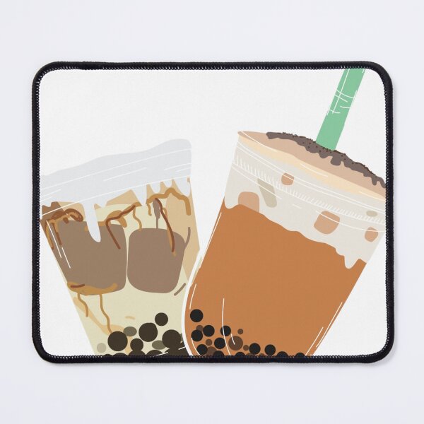 Item preview, Cute Boba Tea Duo Illustration designed and sold by LunaVales.