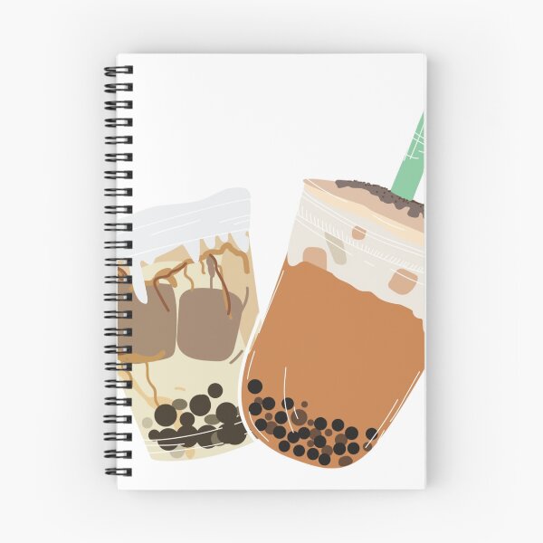 Item preview, Cute Boba Tea Duo Illustration designed and sold by LunaVales.