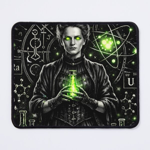 Item preview, Marie Curie Alchemy of Ruin Science Art designed and sold by Ossilith.