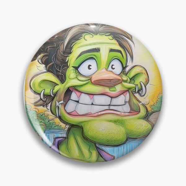 Item preview, Green Lady designed and sold by Claire Caricatures.