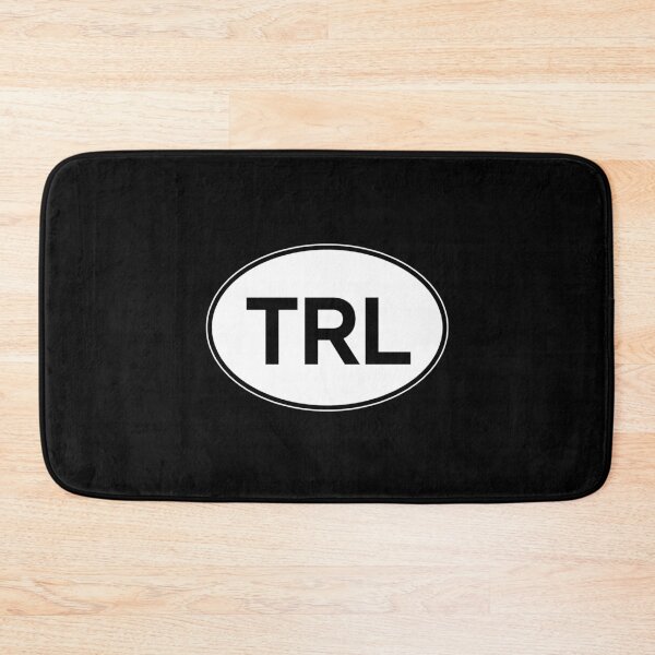 Item preview, Three Random Letters TRL oval country plate designed and sold by bravoalpha.