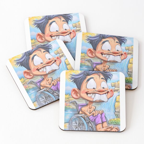 Item preview, Wheelchair Guy designed and sold by Claire Caricatures.