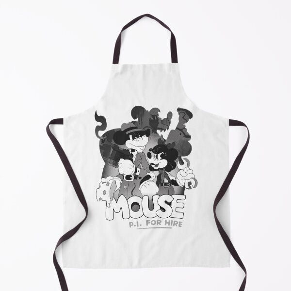 Item preview, MOUSE PI FOR HIRE POSTER 2 (OLD TIMEY RUBBERHOSE CARTOON NOIR INDIE VIDEO GAME) designed and sold by Python Designs .