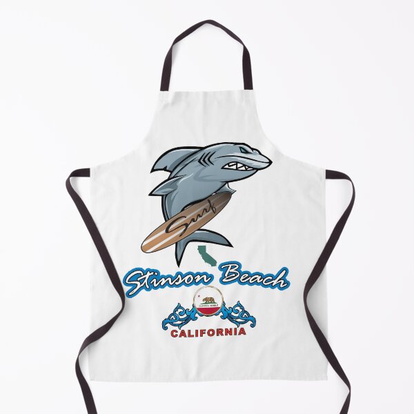 Item preview, Stinson Beach California surfing shark designed and sold by studioss76.