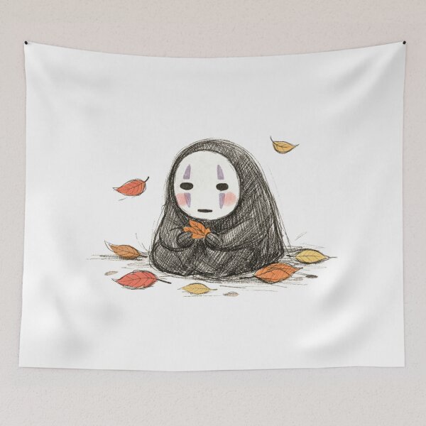 Item preview, NO FACE FALLEN LEAVES FOREST designed and sold by LIS AND MELIVERSO.