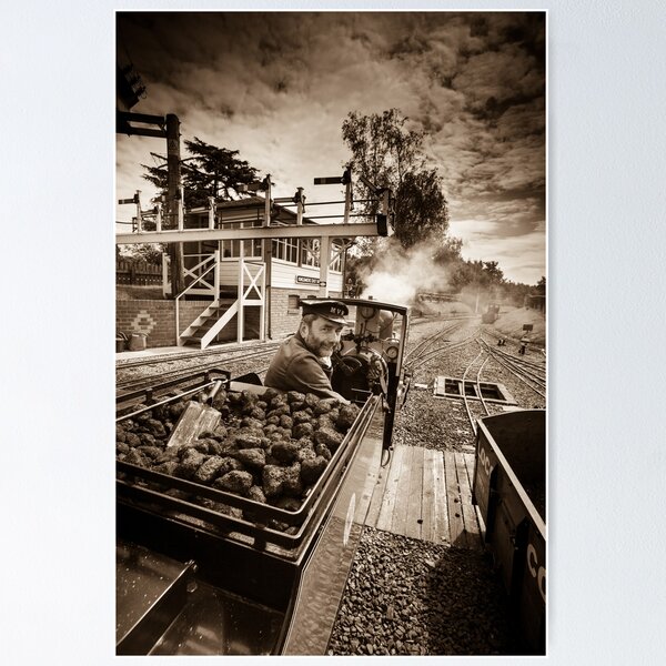 Item preview, Train Driver on Miniature Train designed and sold by heidipics.