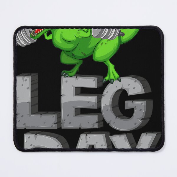 Item preview, Funny Leg Day Dinosaur Workout designed and sold by FlankinMew.