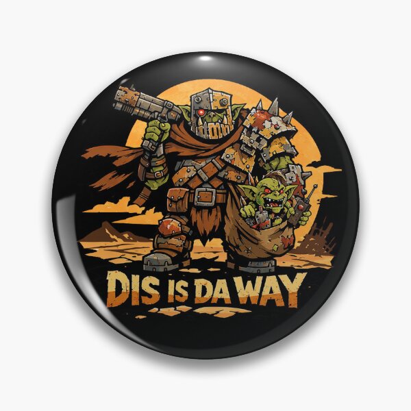 Item preview, Da MandalORKian - Dis is Da Way! designed and sold by Forged in the Warp.