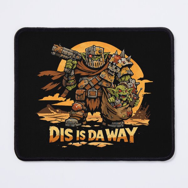 Item preview, Da MandalORKian - Dis is Da Way! designed and sold by Forged in the Warp.