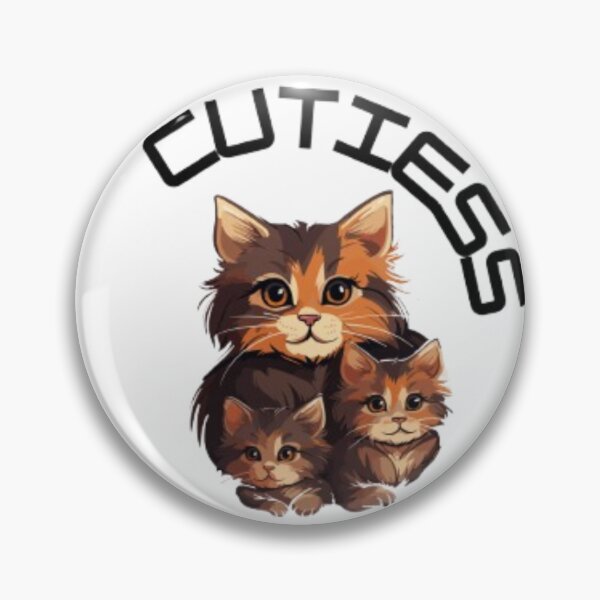 Item preview, Cute Cat Family Illustration | Cuties Kawaii Cats Design | Gift for Cat Lovers designed and sold by SOLIORA  ATELIER.