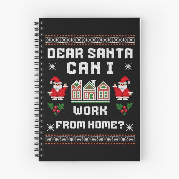 Item preview, Funny Dear Santa Can I Work From Home Ugly Christmas Sweater designed and sold by JamesARager.