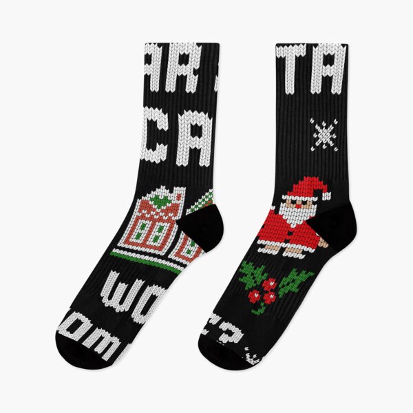 Item preview, Funny Dear Santa Can I Work From Home Ugly Christmas Sweater designed and sold by JamesARager.
