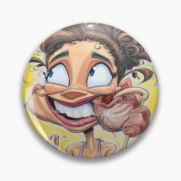 Item preview, Meat Lady designed and sold by Claire Caricatures.