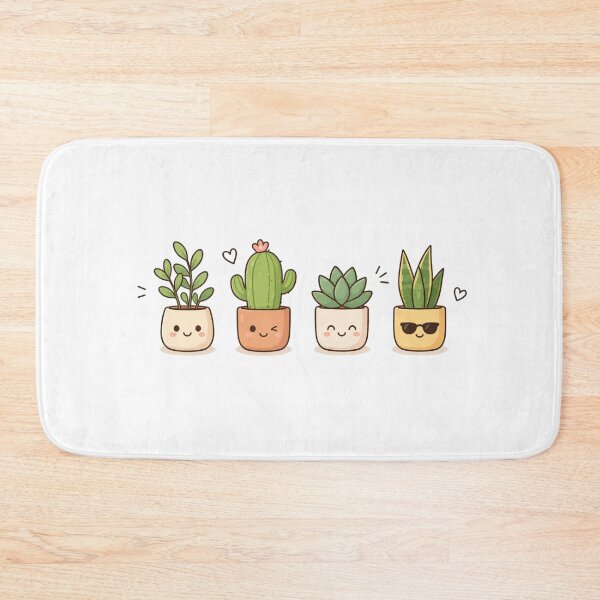 Item preview, Cute Succulent & Cactus Cartoon – Kawaii Plant Pot Aesthetic Design designed and sold by LunaVales.