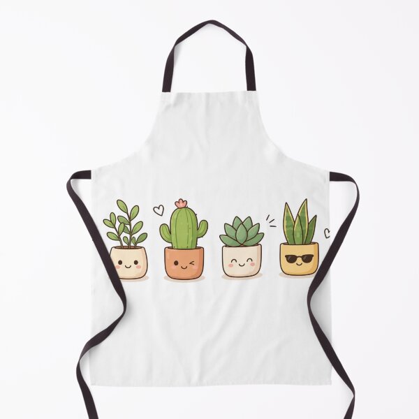 Item preview, Cute Succulent & Cactus Cartoon – Kawaii Plant Pot Aesthetic Design designed and sold by LunaVales.