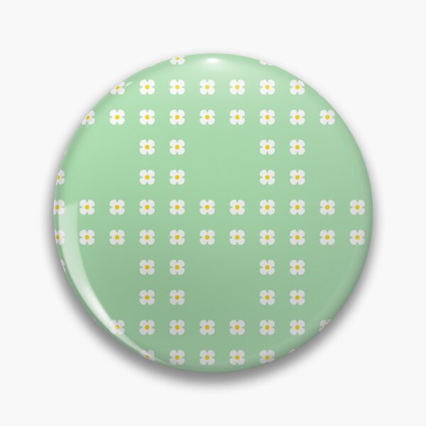 Item preview, Celadon & white mini flowers seamless pattern designed and sold by Mint + Midnight.