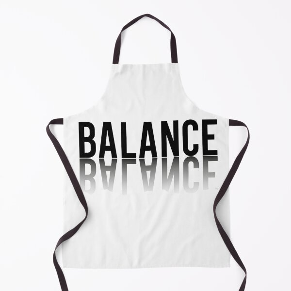Item preview, Mirror Balance Typography Minimalist Design Reflection Aesthetic Black White Motivational Quote Clean Modern Text Art designed and sold by Sanika arts .