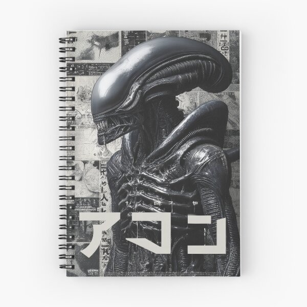 Item preview, Xenomorph Manga Panel designed and sold by AnimeArsenalPrints.