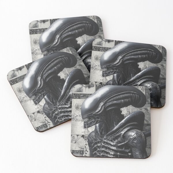 Item preview, Xenomorph Manga Panel designed and sold by AnimeArsenalPrints.