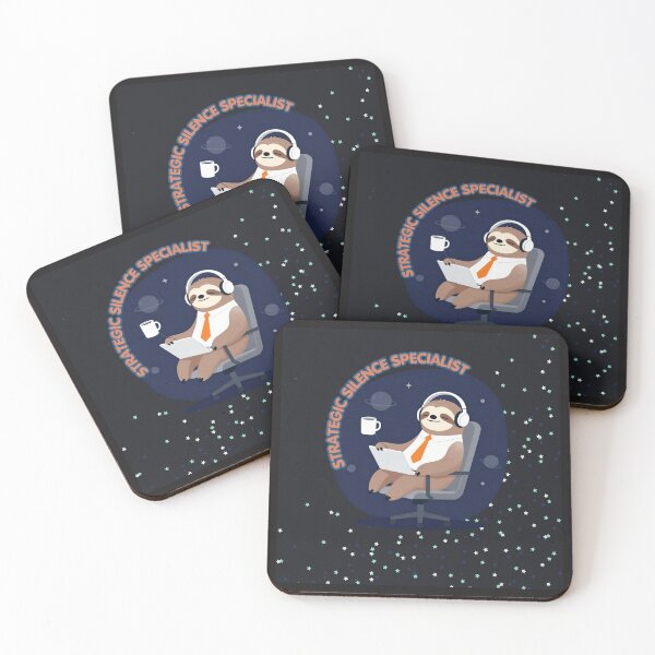 Item preview, Strategic Silence Sloth - Office Humor designed and sold by Vivid Trace.