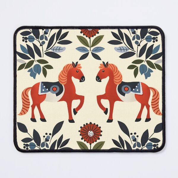 Item preview,  Swedish Dala Horses, Floral Horses designed and sold by xiao xuans.