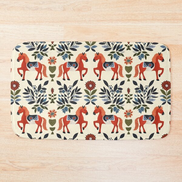 Item preview,  Swedish Dala Horses, Floral Horses designed and sold by xiao xuans.