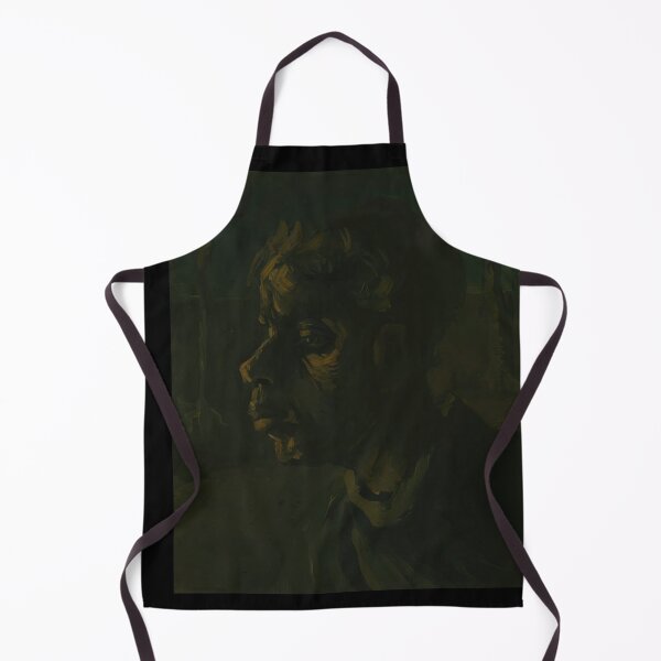 Item preview, Head of a Woman by Vincent van Gogh: Moody Post Impressionist Portrait Poster designed and sold by artofuniverse.