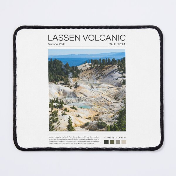 Item preview, Lassen Volcanic National Park - California designed and sold by StudioRedKoala.